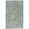 Jaipur Rugs Kai Persian Knot 4 by 22 Alessia Design Rectangle Rug, Pelican - 8 x 11 ft. RUG132910